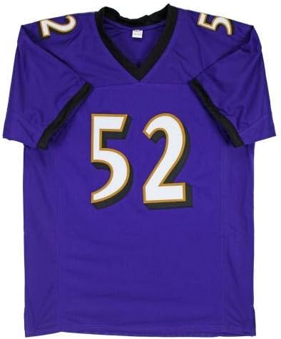 ray lewis autographed jersey