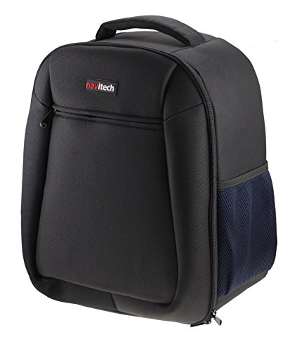 Navitech Black Durable Portable Mobile Scanner Carry Case/Rucksack Backpack Compatible with The Fujitsu ScanSnap iX500