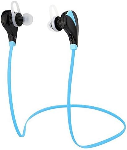 Bluetooth Wireless Headphones - Sweat Proof Earbuds Bluetooth 4.1 Headset with Built-in Microphone, Crystal Clear Sound & Noise Cancellation -Blue- by Arche Tech