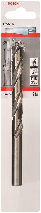 Bosch Professional 1x HSS-G DIN 338 Drill Bit Ø11 x 94 x 142 mm