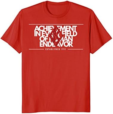 Mens Kappas Nupes Shimmy - Motto 1911 Achievement in Every Field 3XL Red