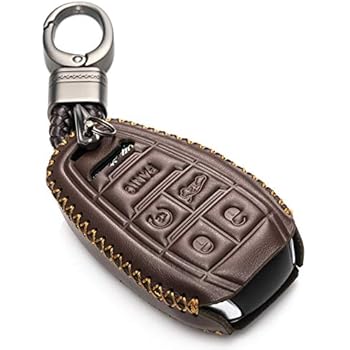 Amazon Com Vitodeco Genuine Leather Smart Key Fob Case
