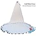 Goture American Saltwater Fishing Cast Net for Bait Trap Fish 4ft/6ft/8ft/10ft/12ft Radius, 3/8inch Mesh Size