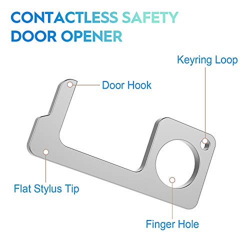 Seahouse Handheld Non-Contact Door Opener Stylus Keychain Tool Fashion