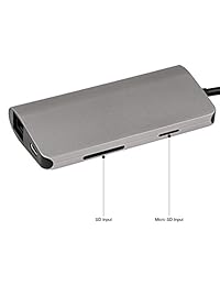 USB C Adapter, 8 in 1 Multi Port Charger Dock, USB C Hub, USB Type C to HDMI 4k, USB C  USB 3.0 2.0 Port for MacBook Pro,Chromebook,Phone,Hard Flash Drive,Camera,Other USB C Laptops (USB 3.0)