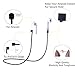 AirPods Strap, Soft Silicone Sport Earphones Anti-lost Strap, Colorful Wire Cable Connector For Apple Airpods Wireless Bluetooth Earphones (Never Lose Your AirPods)