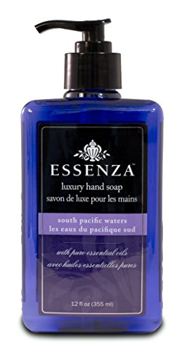 Essenza Hand Soap South Pacific Waters, Blue, 12 Ounce