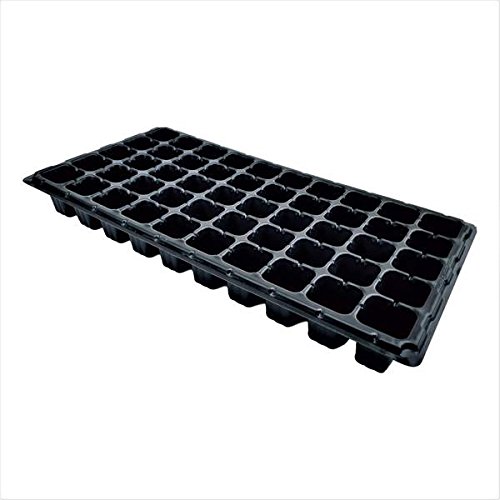 50 Cell Seedling Starter Trays Extra Strength 5 Pack - Seed Planting Insert Plug Tray, Soil & Hydroponics Plant Growing Plugs by Bootstrap Farmer