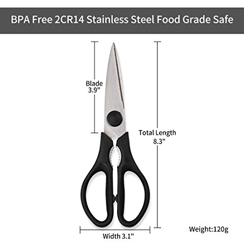 5 Multi+Purpose+Scissors+Stainless+Cartilage+Vegetable