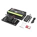 UNITEK 96W 9-in-1 Adjustable 8-Port USB Charging Station with Built-in Fast 3-Coil Qi Wireless Charging Pad & Apple Watch Stand, Supports Apple iPhone/iPad, Android Devices & More