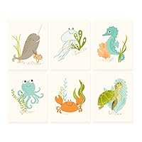 Sea Urchin Studio Print Set, Ocean Friends