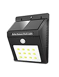 Solar Lights solar lights outdoor Waterproof Wireless Solar Motion Sensor 12 LEDs Bright Security Bright Wide Angle Design Sensing camping solar panel light Auto On/Off For Patio Deck Yard Garden