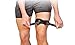 CROSSTRAP IT Band Strap - Thigh Compression Wrap, Iliotibial Band Syndrome Brace, Thigh Compression Sleeve for Men & Women, Hamstring Brace, Support & Stabilize Knee, Comfort Bracing (Large)