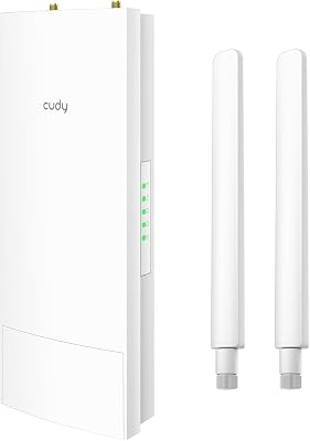AC1200 Outdoor WiFi 5: Ponto de Acesso WiFi para Exterior e Exterior