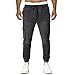 Men’s Sport Jogger Track Pants – Men Athletic Cargo Workout Running Sweatpants – Multi-Pocket Athletic Trousersthumb 4