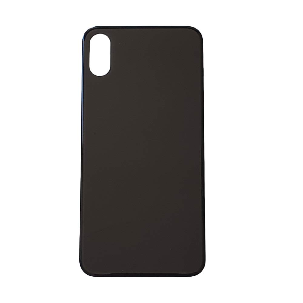 Smartex® Back Cover Glass Rear Housing Replacement compatibile with iPhone XS | NO LOGO (Space grey) — image 1