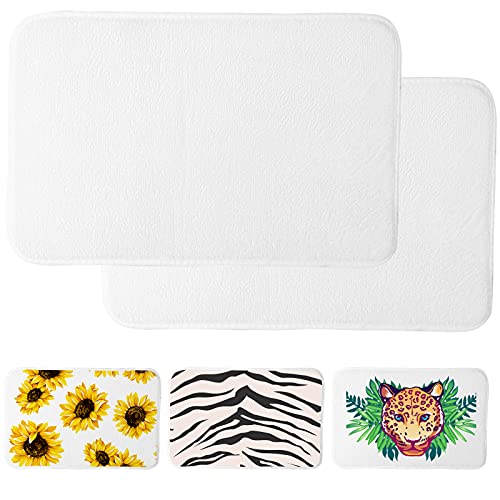 Sublimation Blank Bath Mat Heat Press Mat Heat Transfer Indoor
