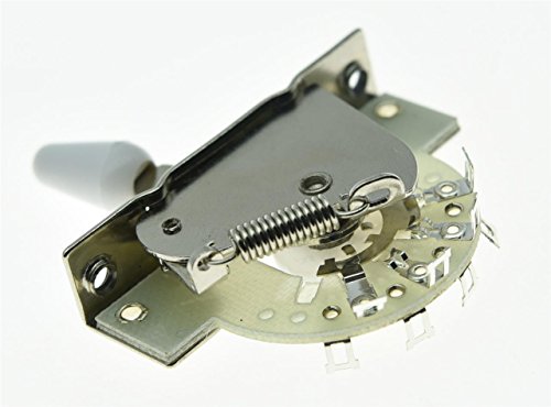 KAISH 5 Way Guitar Pickup Selector Switch CRL Style Switches for ST Strat Tele with 2 Tips