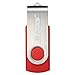 MECO 10Pcs 2GB 2G USB 2.0 Flash Drive Memory Stick Fold Storage Thumb Stick Pen Swivel Design Dark Red