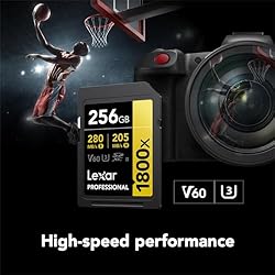 Lexar Gold Series Professional 1800x 256GB UHS-II