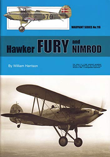 Warpaint Books WPT116 Hawker Fury and Nimrod