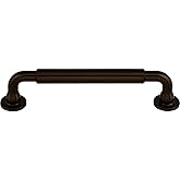 Top Knobs TK823ORB Serene Collection 5-1/16" Lily Pull, Oil Rubbed Bronze