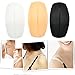 Lady Up 6 Pieces Soft Silicone Bra Strap Cushions Holder Non-Slip Shoulder Protecting Pads Ease Shoulder Discomfort (2black+2nude+2white)
