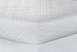 Bedsack by Perfect Fit | Classic Quilted Mattress Pad, Hypoallergenic & Stain Resistant (Twin XL)