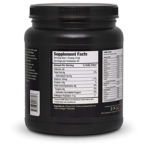 New Zealand Hydrolyzed Collagen Peptides Powder (18.2oz) 50 Servings Unflavored GrassFed
