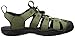 KEEN Men's Clearwater CNX Hybrid Shoe, Burnt Olive/Black, 10.5 M US
