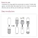 Xntun 15 pcs Vortex Bottle Connectors for Children's Scientific Experiments and Tests Tornado Connector Cyclone Tube, 5 Colors