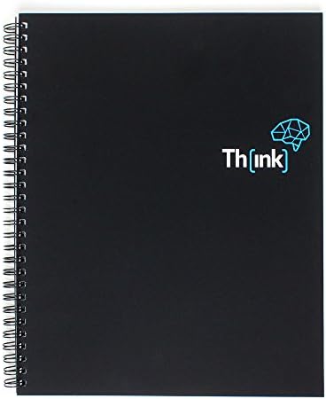 Bullet Journal Dotted Spiral Notebook | for College or The Office, Daily Writing Journals and Travelers Diary | A4 Size (26 x 21 Centimeters) with 120gsm Paper by Think® (Isometric Layout)