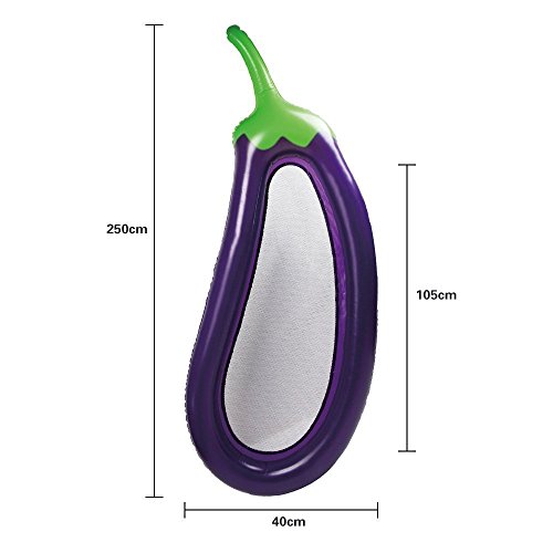 image for ToysHome Eggplant Pool Floats 106