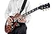 KLIQ AirCell Guitar Strap, Long, for Bass & Electric Guitar with 3
