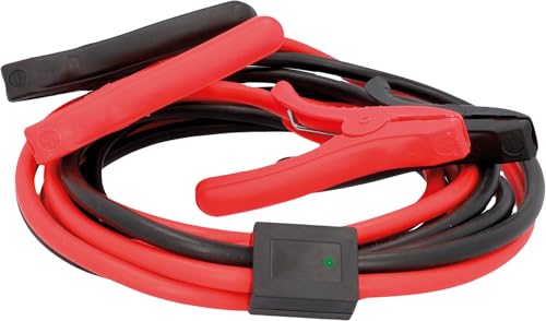 AEG Automotive 97215 Câble d'aide au démarrage de sécurité SP 16 avec protection contre les pics de tension, dans un sac de rangement, DIN 72553