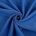 Deconovo Blackout Curtains 84 Inches Long - Thermal Insulated Bedroom Curtains, Noise Reducing Rod Pocket Curtains for Living Room (Royal Blue, 42W x 84L Inch, 2 Panels)