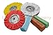 Complete 6pc Kit Buffing Wheel & Polishing Aluminum Brown Blue Red Compound Set