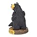 DEMDACO Bearfoots by Jeff Fleming Bearfoots Forever and Always Wedding Anniversary Black Bear Couple Tabletop Figurine