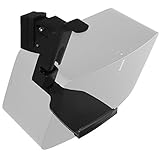 WALI SONOS Speaker Wall Mount Brackets for SONOS Play 5 Gen2 Multiple Adjustments, Hold up to 15.4 lbs, 7 kg, (SWM002), 1Pack, Black