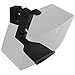 WALI SONOS Speaker Wall Mount Brackets for SONOS Play 5 Gen2 Multiple Adjustments, Hold up to 15.4 lbs, 7 kg, (SWM002), 1Pack, Black primary
