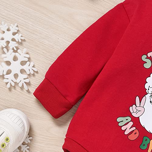 Aalizzwell 3-6 Months Infant Baby Girl Boy Christmas Outfit Romper