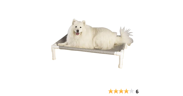 pvc elevated dog bed
