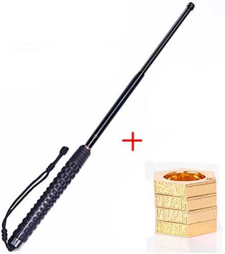 AMOY TANG 2-Piece Set Martial Arts Stick and Kung Fu Ring