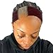 Lace wig grip No-slip Comfort Velvet Adjustable Wig Grip Band Flexible Scarf Hair Headband For Lace Wigs and Frontals (brown)