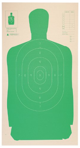 Champion LE B27CB Cardboard 24x45-Inch Green Silhouette Target (Pack of 25)