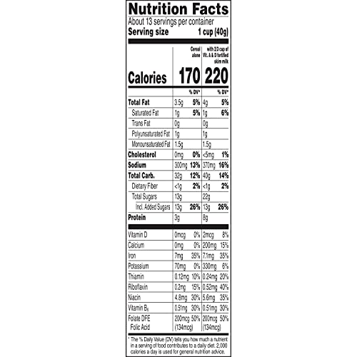 CAP’N CRUNCH CEREAL, PEANUT BUTTER, 18.8OZ BOX, PACKAGING MAY VARY
