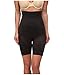 Miraclesuit Women's Shapewear Hi-Waist Thigh Slimmer, Black, L