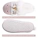 Caramella Bubble Women House Slippers Cute Pink Unicorn Fuzzy Memory Foam Cotton Shoes for Men Anti-slip Rubber Sole Fur Plush Shoes for Winter Warm Bedroom Home Indoor Outdoor