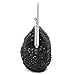 UBORSE Beaded Sequin Design Flower Wedding Evening Purse Vintage Large Clutch Bag Black