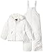 Rothschild Little Girls' Snowsuit with Embossed Puffer Coat